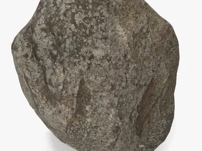 Lowpoly Rock PACK 10 Low-poly 3D model