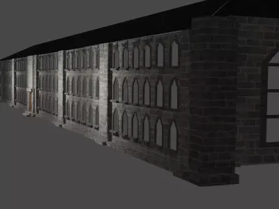 Custom Manorr Build Set Low-poly 3D model