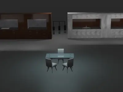 190 ArchViz Game Assets Low-poly 3D model