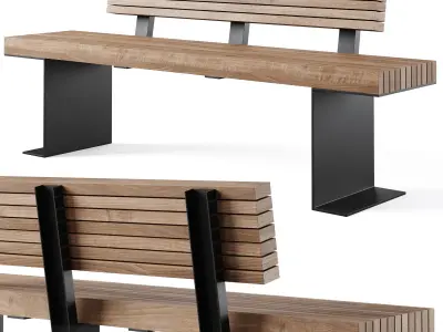 BORG Benches by Furns 3D model