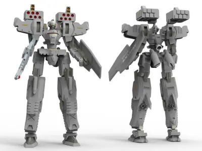 Robot MVR 30 3D model