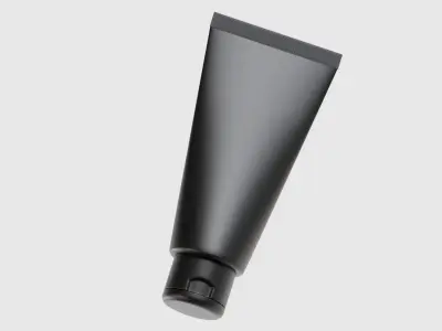 Cosmetic tube 03 Low-poly 3D model