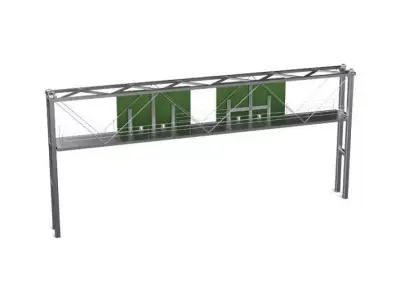 Highway Sign 3D model order
