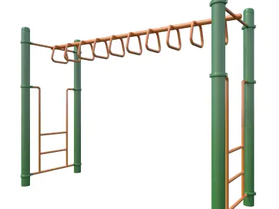 Monkey Bars-005 3D model