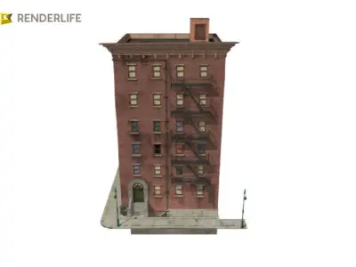 Corner Tenement 3D model