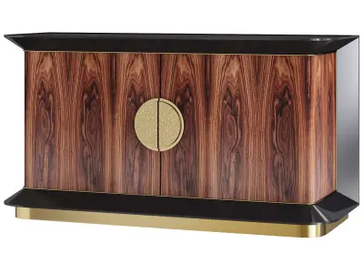 ANTHONY DOUBLE DOOR SIDEBOARD Low-poly 3D model