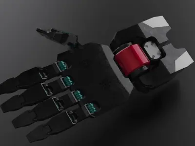 Hand robotic vol2 3D model