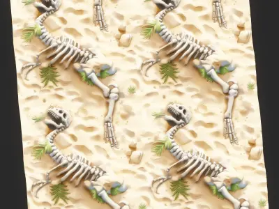 Stylized Ground Seamless Texture Texture 14