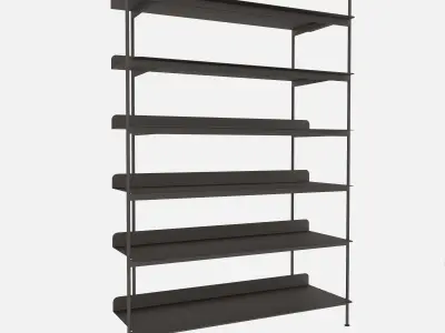 MUTOO COMPILE SHELVING SYSTEM 3D model