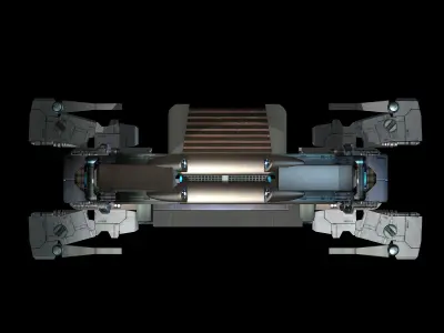 Heterogeneous - Building - Portal 01 3D model