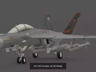 Modern Combat Aircraft Bundle  5 Elite 3D Models 3D Model Pack