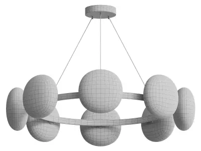  Yonah 8 Ceiling Light 3D model