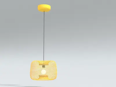 laos Amazonia Artefacts 03 Luminaria Baniwa 3D model