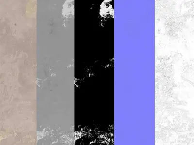 Decorative plaster 02-PBR-Seamless Texture