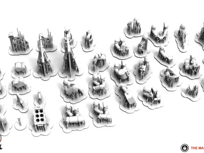 Feudal Guard - Upgrade Pack 3 3D print model