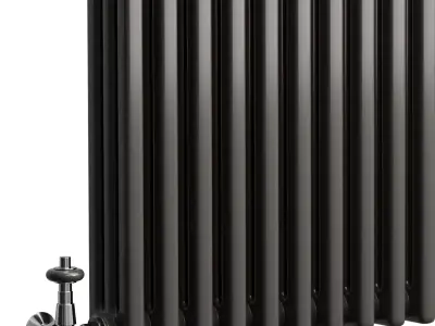 3 Column Horizontal Radiator 3D model