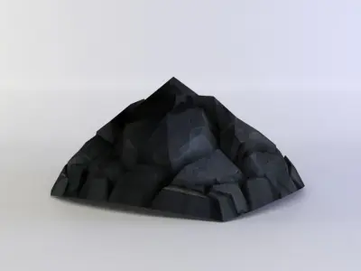 Rock Low-poly 3D model