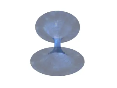 Wormhole v1 005 Low-poly 3D model