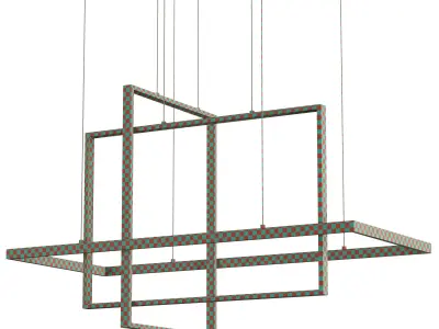 Pendant lamp Low-poly 3D model