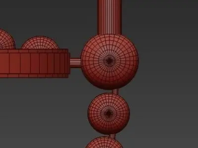 Danville chandelier hudson valley lighting 3D model purchase