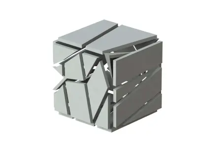 Sci Fi Object No 5997 Low Poly Texture