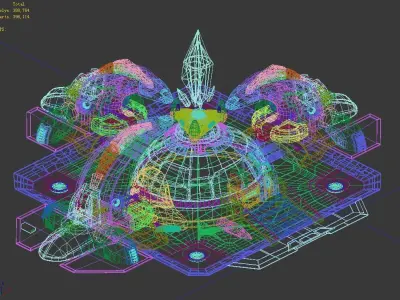 Crystal - Energy 02 3D model