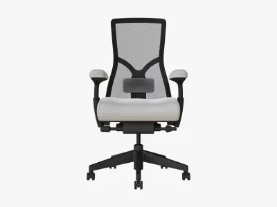 High Back Ergonomic Office Chair 3D model