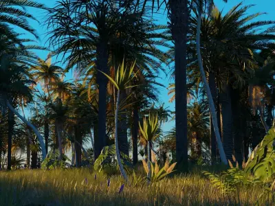 Tropical Forest 3D model