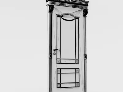 Classic Door  3D model