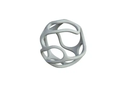 SciFi Cube Object No 38579 Low Poly Shape Texture
