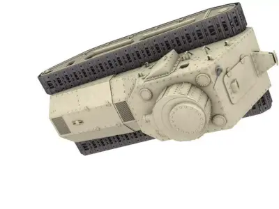 LK II Light Tank 3D model