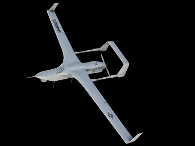  Rigged Boeing Insitu RQ-21 Blackjack UAV Drone PBR 