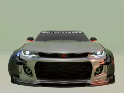 camaro ls dctm 3D model