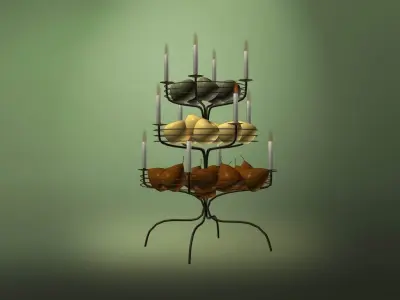 65Classic Lamps Collection  3D model