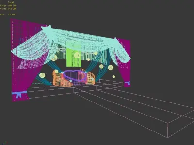 Carnival stage 26 3D model
