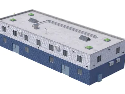  14 PBR Industrial Buildings Collection 