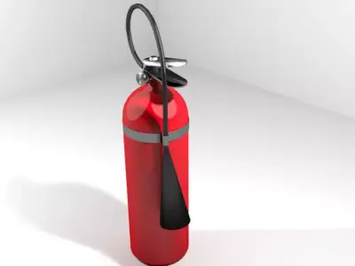 Fire Extinguisher - Type 1 3D model