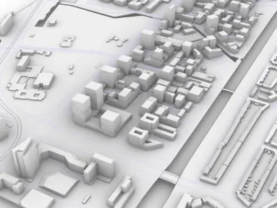 Merwede Utrecht Netherlands 3D model