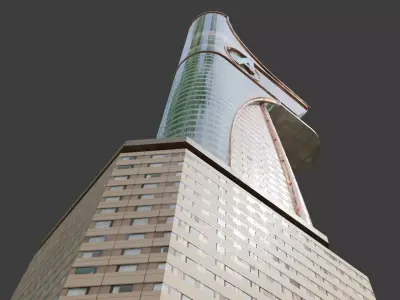 Avengers tony stark tower 3D model