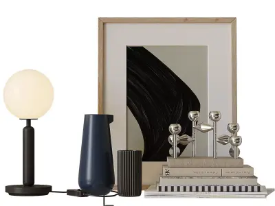 decorative set 9 3D model