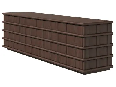 CB2 Credenza Alpena 3D model
