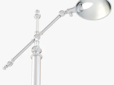 Visual Comfort Chapman Pimlico 1 Light Task Table Lamp 3D model