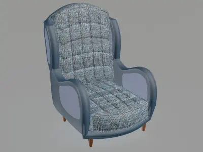 Armchair number one 3D model