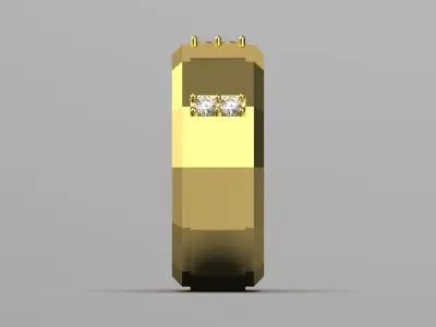 man jewelry ring mr0049 3D print model