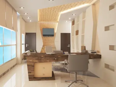 manager office 3D print model