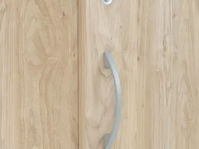 Wooden Cabinet 45 3D model