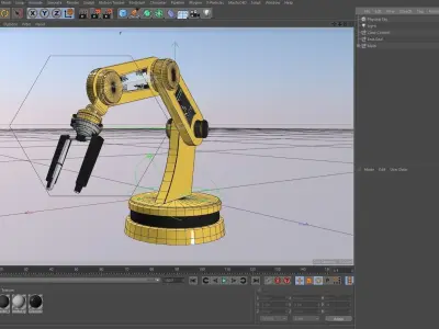 Robot Arm 3D model