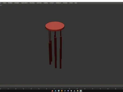 chandelier pendant light 3D model