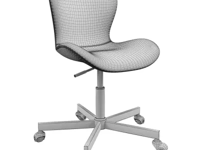 BATILDA DESK CHAIR 3D model