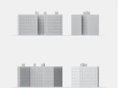 3D Print miniature building RB-US-NY-093 3D print model